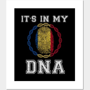 Chad  It's In My DNA - Gift for Chadian From Chad Posters and Art